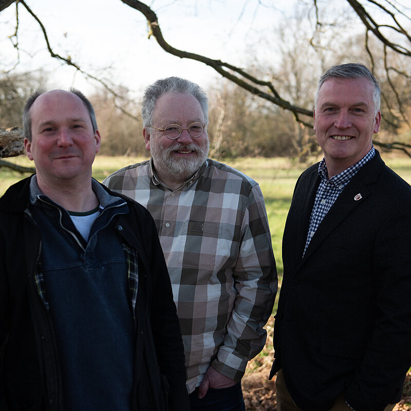 Fulwell councillors with Cllr Gareth Roberts AM
